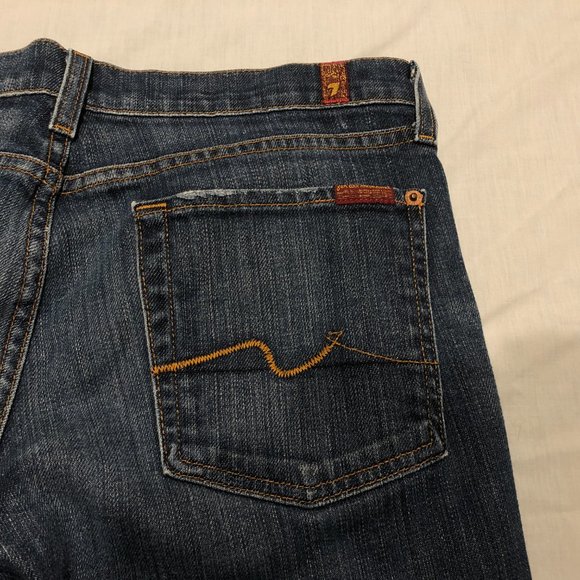 7 for All Mankind Bootcut Jean Size 31 - Picture 7 of 7